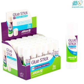 تصویر چسب ماتیکی 8 گرم مدل8020 آریا 30 عددی 