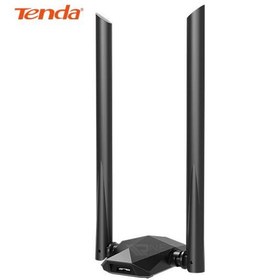 تصویر کارت شبکه بی سیم Wi-Fi 6 دوبانده تندا AX1800 مدل U18A Tenda AX1800 Wi-Fi 6 U18A Network card