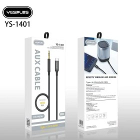 تصویر مبدل type c to aux YS-1401 