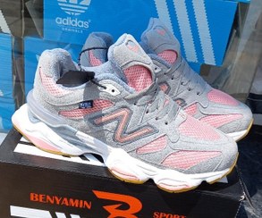 تصویر کتونی مردانه نیوبالانس 9060 طوسی صورتی ا New balance 9060 سایز ۴۱تا۴۴ وارداتی - سایز۴ 