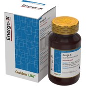 تصویر قرص انرژکس گلدن لایف آقایان 60 عددی Golden Life Energe-X 60 Tabs
