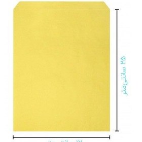 تصویر پاکت اداری A5 رنگ نخودی بسته ۱۰۰ عددی 