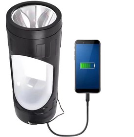 تصویر فانوس کمپینگ شارژی | روشنایی قوی و چندمنظوره Rechargeable Camping Lantern | Powerful & Multi-Purpose