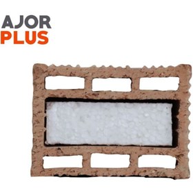 تصویر تیغه سفال فوم دار ۳۶ * ۱۸ قرمز ( فوم ۵ سانتی ) 