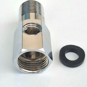 تصویر سه راه ورودی استیل 1/2 دستگاه تصفیه آب خانگی 