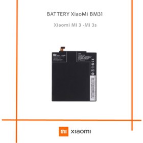 تصویر باتری گوشی شیائومی Battery of Xiaomi Mi 3 BM31 