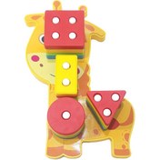 تصویر بازی آموزشی مونته سوری زرافه هوگر 