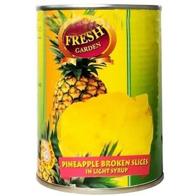 تصویر فرش گاردن - کمپوت آناناس 565 خرد (کارتن 24 عدد) Fresh Garden pineapple 565 g