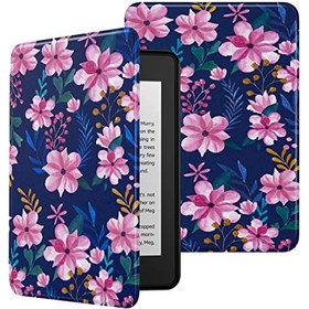 تصویر MoKo Case متناسب با Kindle Paperwhite (نسل 10 ، نسخه 2018) ، جلد شل فوق العاده سبک فوق العاده با بیدار شدن خودکار / خواب برای Amazon Kindle Paperwhite 2018 E-Reader - Blue 
