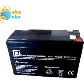 تصویر باتری یو پی اس 12 ولت 18 آمپر فاران Faran 18AH - 12V VRLA Battery