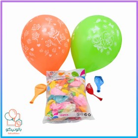 تصویر بادکنک گلدار ۲۸۰ گرم 