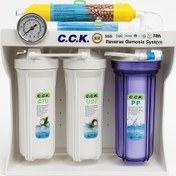 تصویر دستگاه تصفیه آب خانگی سی سی کا مدل CB55 ظرفیت ۶ مرحله 
