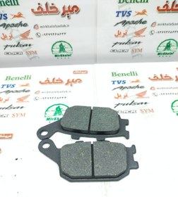 تصویر لنت ترمز عقب موتور cb 400 1300 سی بی (چاکدار) (کیفیت مناسب) 