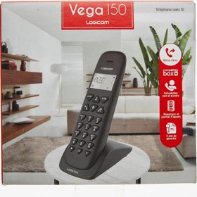 تصویر تلفن بی سیم LOGICOM Vega 150 Solo | مشکی 