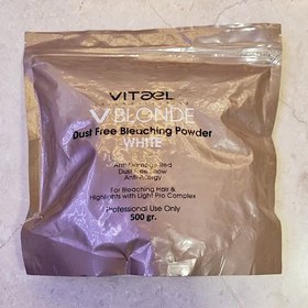 تصویر پودر دکلره سفید ساشه ای ویتاال 50 گرم VITAEL white bleaching powder