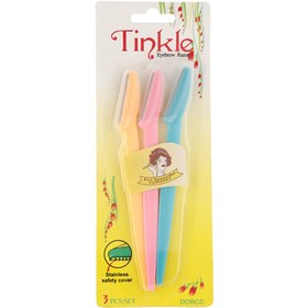 تصویر تیغ ابرو TINKLE بسته 3 عددی 