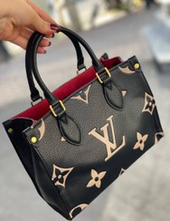 تصویر کیف برند لویی ویتون مشکی مدل Neverfull MM Monogram Empreinte 