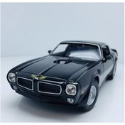 تصویر PONTIAC - FIREBIRD TRANS-AM 455 H.O. COUPE 1972 BLACK 1-24 SCALE BY WELLY 