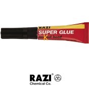 تصویر چسب قطره ای رازی مدل Super Glue حجم 3 میلی لیتر چسب مایع رازی مدل چسب قطره ای رازی مدل Super Glue حجم 3 میلی لیتر