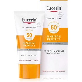 تصویر کرم ضد آفتاب اوسرین مخصوص پوست خشک Eucerin Sensitive Protect Sun Cream