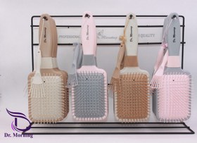 تصویر برس مو دسته دار دکتر مورنینگ چنگک دار 