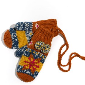 تصویر دستکش بافت ستاره 