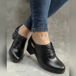 تصویر women's leather shoes with excellent quality, beautiful model produced in takotook 