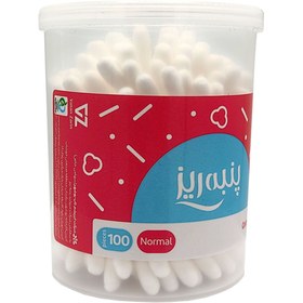 تصویر گوش پاک کن گوش پاکن پنبه ریز ا Panberes Cotton Swab Panberes Cotton Swab