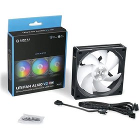 تصویر Lian-Li UNI FAN AL120 V2 3in1 Case Fan 