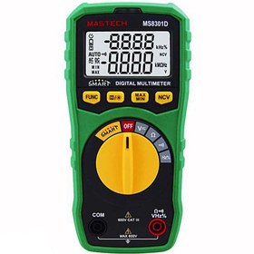 تصویر مولتی متر اتورنج هوشمند دیجیتال مستک مدل MS8301D Smart Multimeter MASTECH MS 8301D