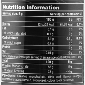 تصویر کراتین 300 گرم پیور گلد Pure Gold Creatine Monohydrate 300gr