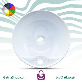 تصویر روشویی گاتریا مدل هما دایره ای با طراحی مدرن 