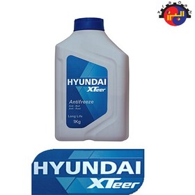 تصویر ضدیخ هیوندای mineral سبز 1 لیتری HYUNDAI xteer 