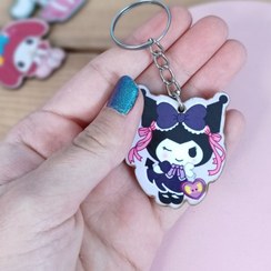 تصویر جاکلیدی چوبی طرح سانریو 