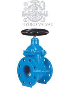 تصویر شیر فلکه کشویی زبانه فلزی PN16 میراب - 3 inch Metal Seated Gate Valve PN16 Mirab