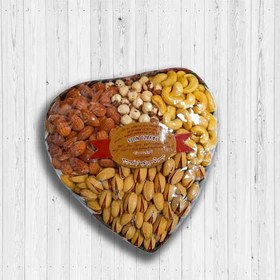 تصویر آجیل طرح قلب 