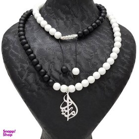 تصویر گردنبند نقره طرح اسم امید کد DFG56 