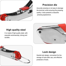 تصویر آچار پرس BNC مدل P-NET 518-A Tool Coax Rg59 Rg6 F Connector Fitting Crimper Cable Kit P-NET 518-A