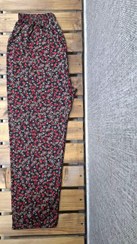 تصویر شلوار گلی - قرمز 