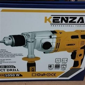 تصویر دریل چکشی گیربکسی 1050 وات کنزاکس مدل KID-2321 Kenzax 1050 W gearbox hammer drill model KID-2321