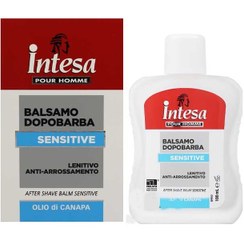 تصویر افترشیو کرمی اینتسا Intesa مدل SENSITIVE (آبی) حجم 100 میلی لیتر 