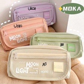 تصویر جامدادی صورتی مدل Moon Light 