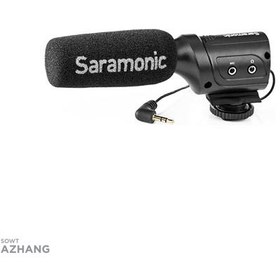 تصویر میکروفون روی دوربین سارامونیک Saramonic SR-M3 