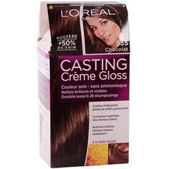 تصویر کیت رنگ مو لورآل شماره 535 کستینگ کرم گلاس LOreal Casting Creme Gloss Hair Color Kit 535 