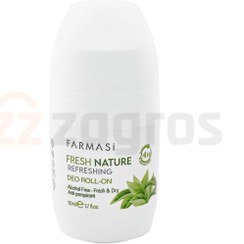 تصویر مام دئورولان زنانه فارماسی 24 ساعته مدل Fresh Nature حجم 50 میل Farmasi Deo Roll On Fresh Nature 24h Women 50ml