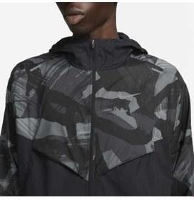 تصویر بادگیر ورزشی مدل Nike Repel Windrunner رنگ مشکی/سیاه مردانه نایک 