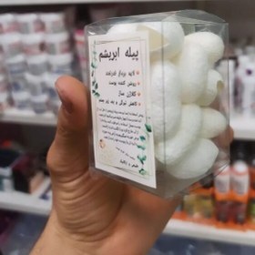 تصویر پیله ی ابریشم جوانساز، لایه بردار 