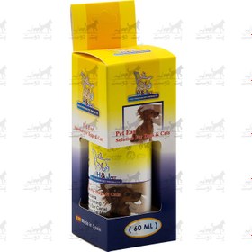 تصویر قطره گوش سگ و گربه اچ اند جی 60 میلی گرم H&J Ear Dog & Cat 60ml