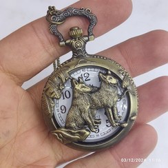 تصویر ساعت گردنی و جیبی نوستالژی * کد 3912125 