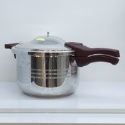 تصویر زودپز دسینی ۹ لیتری روگازی با بدنه استیل 